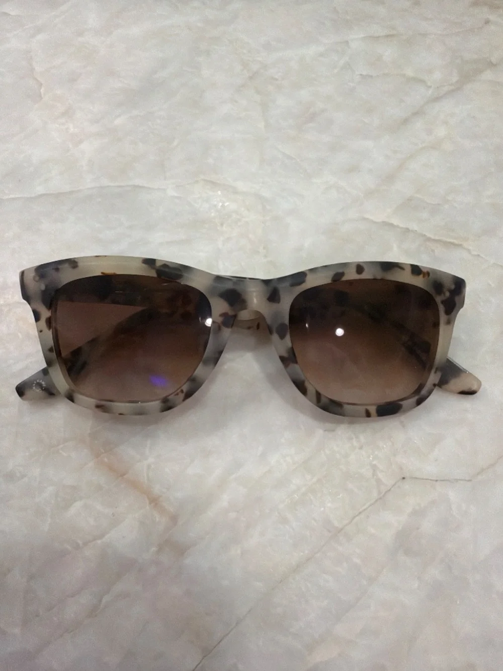 Krewe Charles II Sunglasses in Matte Oyster - Picture 2 of 6